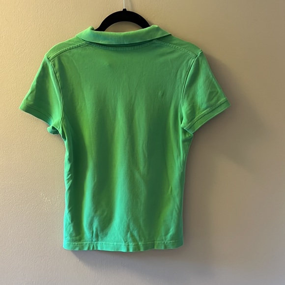 Lilly Pulitzer Resort Polo Shirt (Green, Size M) - Picture 5 of 8
